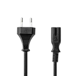 Nedis Câble Euro Masculin vers IEC-320-C7 - 2m - Noir, miniature 3
