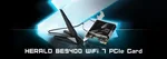MSI Herald BE9400 WiFi 7 Carte PCIe, miniature 6