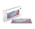 MSI Forge GK600 TKL - Mécanique - Sans-Fil - RGB - Violet, miniature 1
