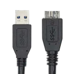Nedis Câble USB-A vers USB Micro-B mâle/mâle - 1m - Noir, miniature 2
