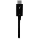 StarTech Câble Thunderbolt 3 USB-C mâle/mâle - 0.5m - Noir, miniature 3