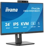 Iiyama Prolite XB2490HSCH-B1 - 23.8" FHD 120Hz Webcam USB-C 65W KVM, miniature 3