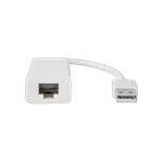 Nedis Adaptateur USB 2.0 vers RJ 45 - Blanc, miniature 3