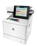 HP Color LaserJet Enterprise MFP M577dn - Blanc, miniature 4