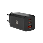Nedis Chargeur GaN Power Delivery 65W - 3 ports - Noir, miniature 4
