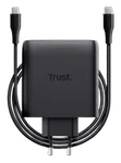 Trust Maxo chargeur 100W 2 ports + Câble USB-C - 2m - Noir, miniature 5