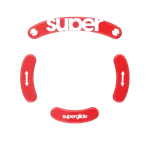 SuperGlide Patins Verre V2 - Logitech G Pro Wireless - Rouge, miniature 1