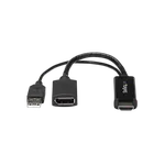 StarTech Adaptateur HDMI vers DP mâle/femelle - 15,2cm, miniature 5