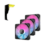 Corsair iCUE LINK RX120 RGB Triple kit - Noir, miniature 2