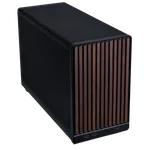 Lian-Li A3-mATX Wood Edition Noir - mT/SansAlim/mATX, miniature 1