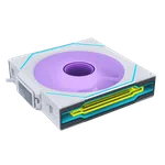 Lian-Li UNI FAN SL-INF Sans fil ARGB PWM Reverse Blade 120mm- Blanc, miniature 6