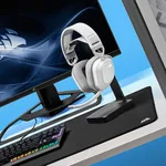 Corsair HS80 RGB Wireless - Blanc, miniature 2