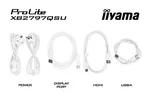 Iiyama Prolite XB2797QSU-W1 - 27" QHD 75Hz IPS 1ms Pivot Adaptive Sync, miniature 9