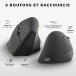 T'nB Ergo Verticale - Sans-Fil - Noir, miniature 3