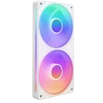 NZXT F240 RGB Core Fan (Single Frame) - Blanc, miniature 1