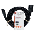 Nedis Rallonge IEC C14 vers IEC C13 - 3m - Noir, miniature 1