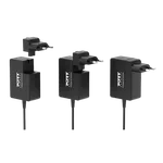 Port Chargeur international GaN USB-C 100W - 2 ports - Noir, miniature 6