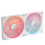Corsair LX140-R RGB PWM (2x140mm) - Blanc, miniature 1