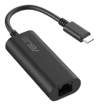 Asus Adaptateur USB-C vers RJ45 - 0.1m - Noir, miniature 3