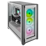 Corsair iCUE 5000X RGB Tempered Glass - White, miniature 4