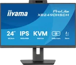 Iiyama Prolite XB2490HSCH-B1 - 23.8" FHD 120Hz Webcam USB-C 65W KVM, miniature 1