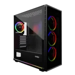 M.RED BLACK DESTROYER Glass-G - ARGB - MT/ATX, miniature 1
