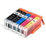 Compatible Canon Pack cartouches PGI-580XXL BK + CLI-581 BK/C/M/Y, miniature 2
