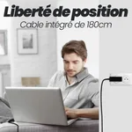 T'nB Chargeur universel USB-C - 45W - 1.8m - Noir, miniature 5