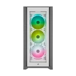 Corsair iCUE 5000X RGB Tempered Glass - White, miniature 5