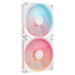 Corsair LX140-R RGB PWM (2x140mm) - Blanc, miniature 4
