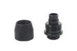 Alphacool Lot de 6 Raccord HF TPV Metal 12,7/7,6mm - Noir, miniature 3