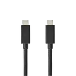 Nedis Câble USB-C 3.2 mâle/mâle - 100W - 2m - Noir, miniature 3