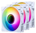 Phanteks M25 Gen2 PWM Blanc Reverse Blade (3x120mm) D-RGB-Seconde Vie, miniature 1