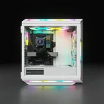 Corsair iCUE 5000T Midi-Tower, RGB, Tempered Glass - weiÃŸ, miniature 3
