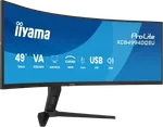 Iiyama Prolite XCB4994DQSU-B1 49" CURVE DQHD 120hz Adaptive Sync + Support, miniature 7