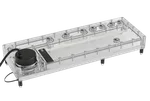 Alphacool Core Distro Plate 420 Left D5 avec pompe VPP Apex, miniature 1