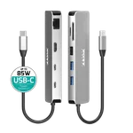 Port Station d'accueil mobile 1 X 4K USB-C 9 périphériques 85W, miniature 4