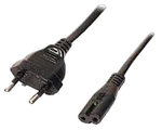 Câble Alimentation 220V bipolaire 1.80m, vue 1