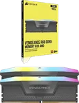 Corsair Vengeance RGB 32Go (2x16Go) DDR5 6000MHz CL 36 Gris, miniature 5