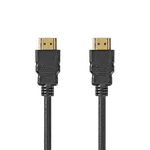 Nedis Câble HDMI HighSpeed mâle/mâle - 1m - Noir, miniature 3