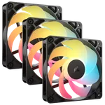 Corsair RS120-R ARGB (Pack 3x120mm) - Noir, miniature 12