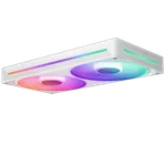 NZXT F240 RGB Core Fan (Single Frame) - Blanc, miniature 3