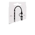 T'nB iClick Hub USB-A/USB-C - 4 ports - Gris, miniature 4