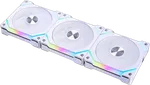 Lian-Li UNI FAN SL120 V2 RGB - Blanc - Pack de 3, miniature 1