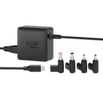 Port Alimentation secteur GaN 65W pour Acer/Toshiba - 4 embouts, miniature 5