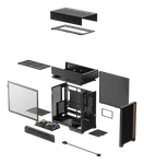 Deepcool CL660 Noir - MT/Sans Alim/ATX, miniature 8