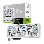 Asus ROG Astral GeForce RTX 5080 16GB OC Edition WHITE, miniature 1