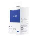 Samsung T7 USB-C 2To Bleu, miniature 5