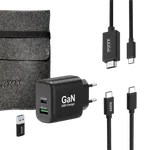 Port Kit chargeur GaN 65W 4 en 1, miniature 1