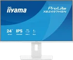 Iiyama ProLite XB2497HSN-W1 - 24" FHD 100Hz IPS USB-C Dock RJ45 Pivot HP Blanc, miniature 1